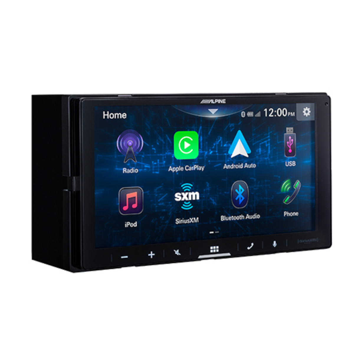 Alpine iLX-W670 Digital Multimedia Receiver with CarPlay and Android Auto Compatibility