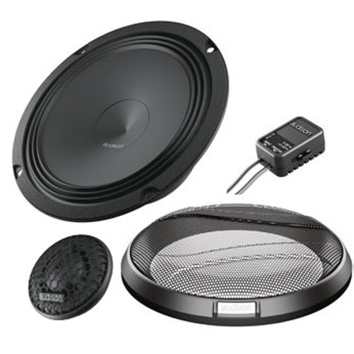 Audison APK 165 Prima Series 6.5" 2-Way Component Speaker Set; AP 1 + AP 6.5 + Grilles