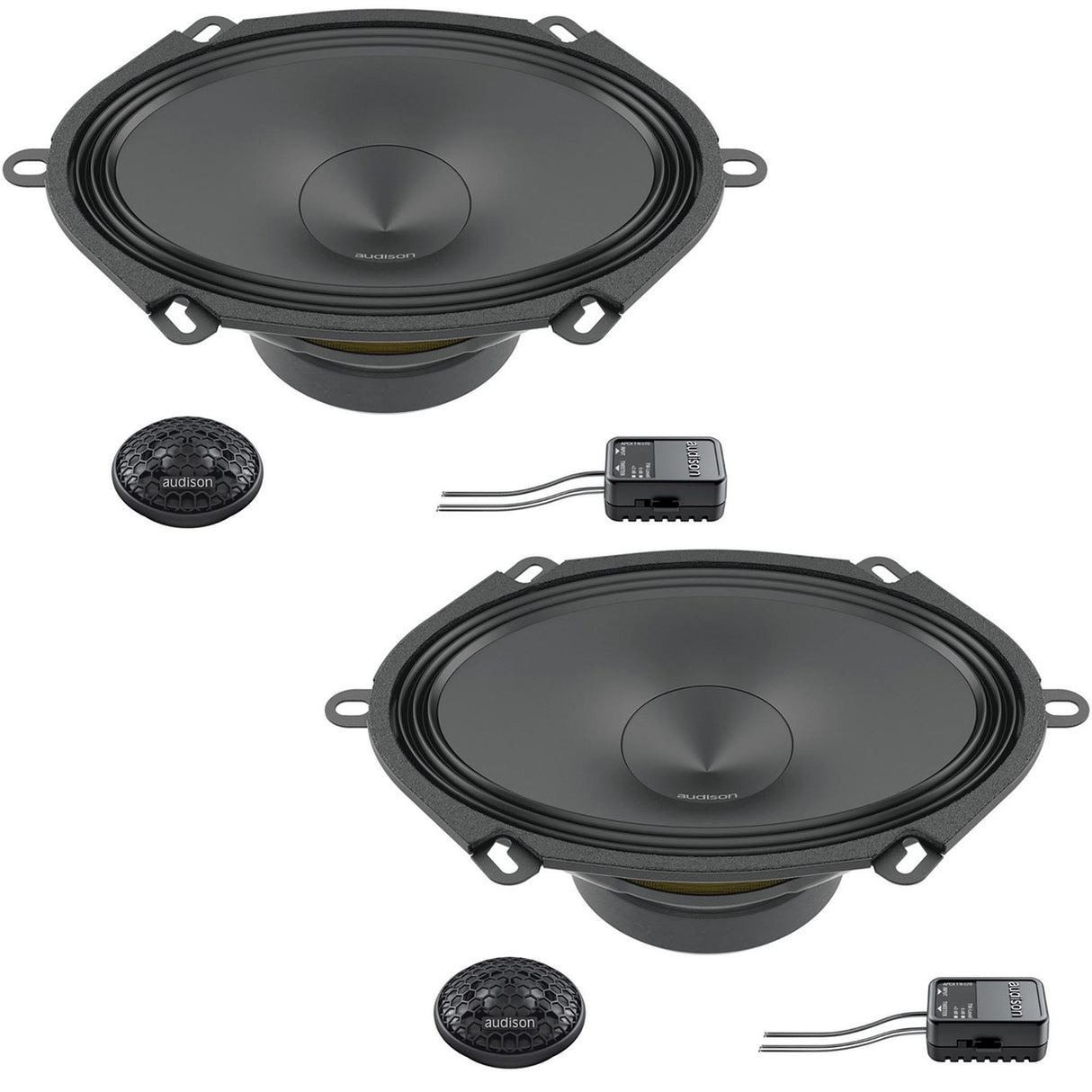 Audison APK 570 Prima Series 5 x 7" 2-Way Component Speaker Set; AP 1 + AP 570
