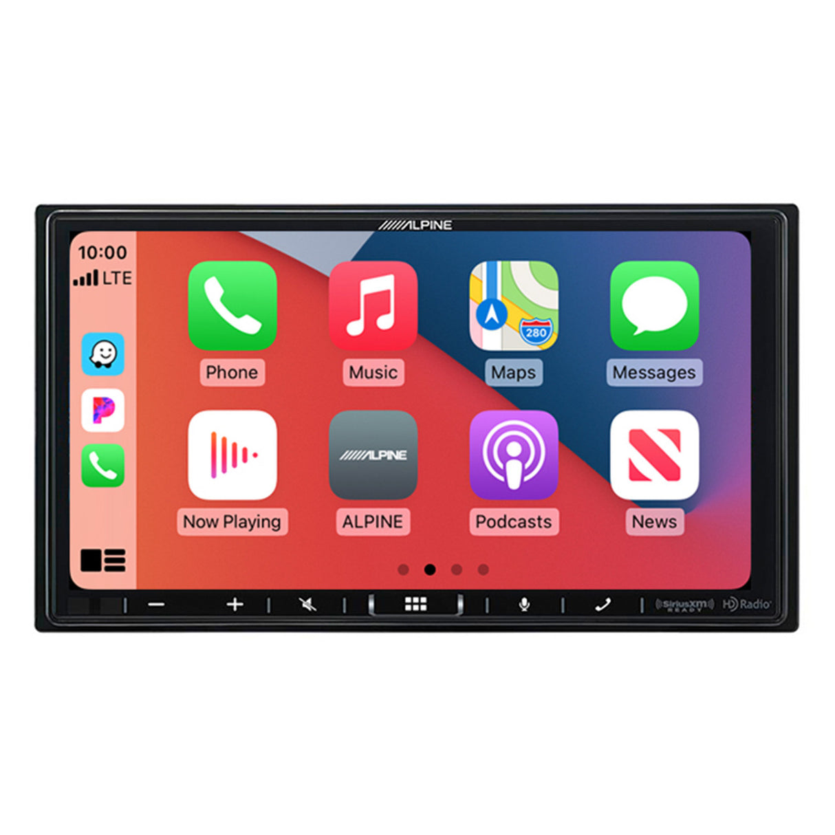 Alpine iLX-407 Shallow Chassis 7-Inch Multimedia Receiver with Apple Carplay and Android Auto