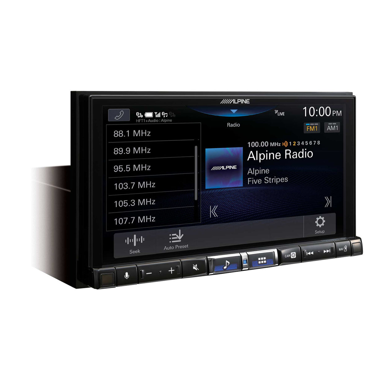 Alpine iLX-507 7" Multimedia Receiver compatible with Wireless Apple CarPlay & Wireless Android Auto