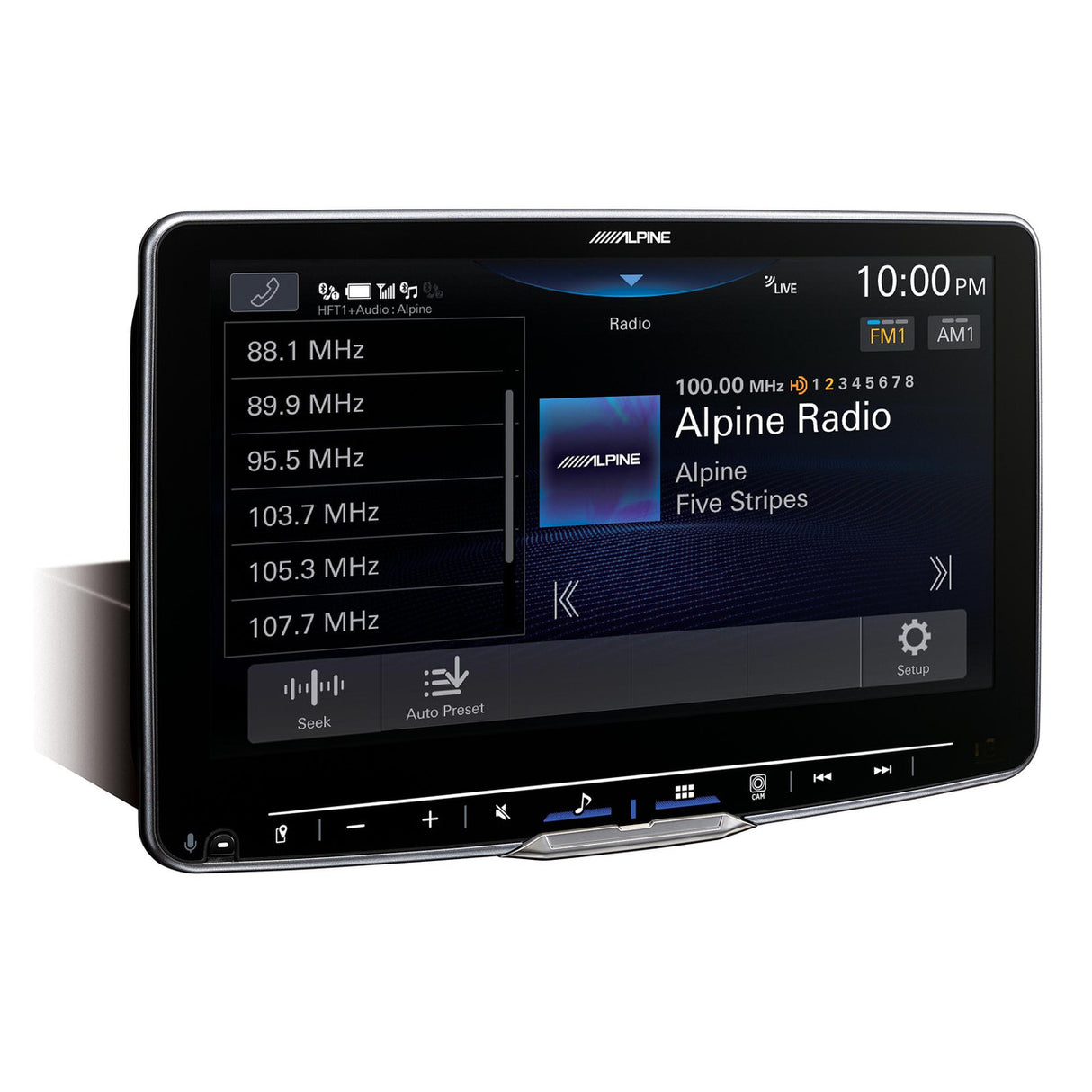 Alpine iLX-F509 Halo9 Multimedia Receiver with 9-inch Floating HD Touchscreen Display
