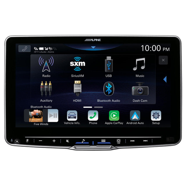 Alpine iLX-F509 Halo9 Multimedia Receiver with 9-inch Floating HD Touchscreen Display