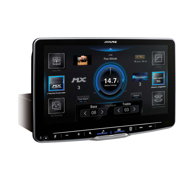 Alpine iLX-F509 Halo9 Multimedia Receiver with 9-inch Floating HD Touchscreen Display