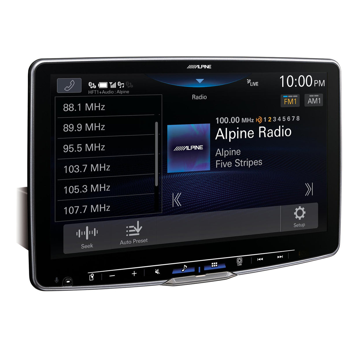Alpine iLX-F511 Halo11 Multimedia Receiver with 11-inch Floating HD Touchscreen Display