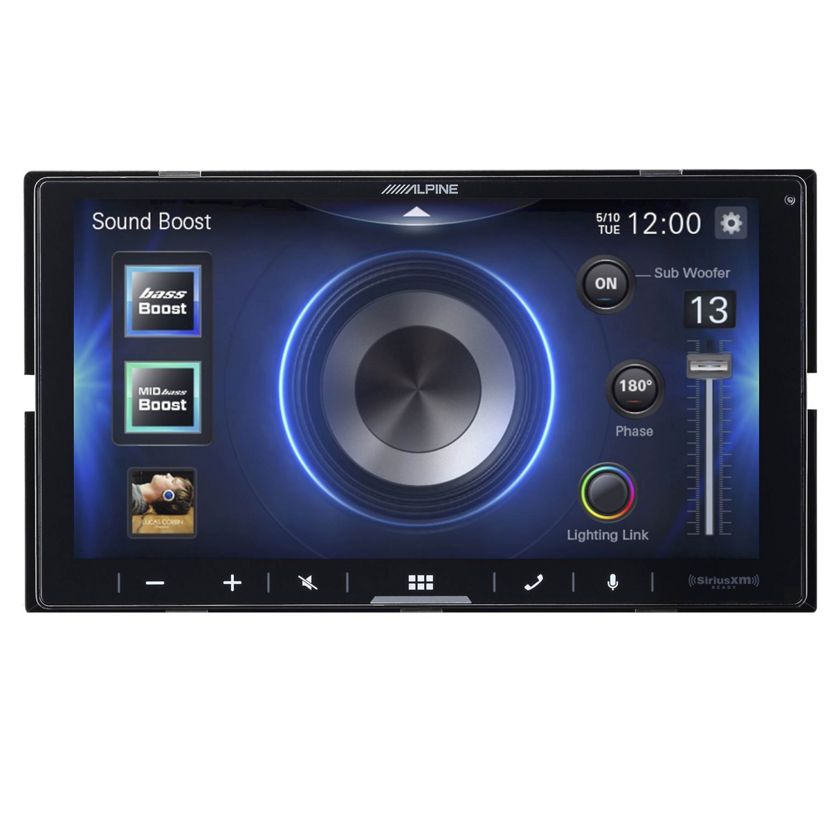Alpine iLX-W770 Digital Multimedia Receiver with Wireless CarPlay and Android Auto Compatibility