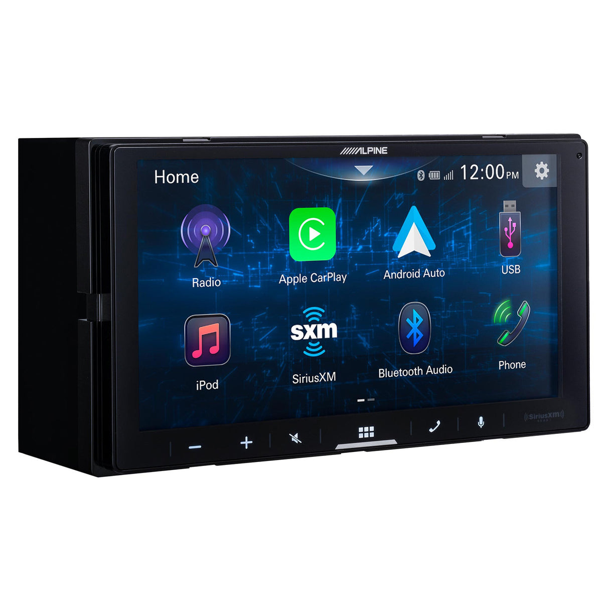 Alpine iLX-W770 Digital Multimedia Receiver with Wireless CarPlay and Android Auto Compatibility
