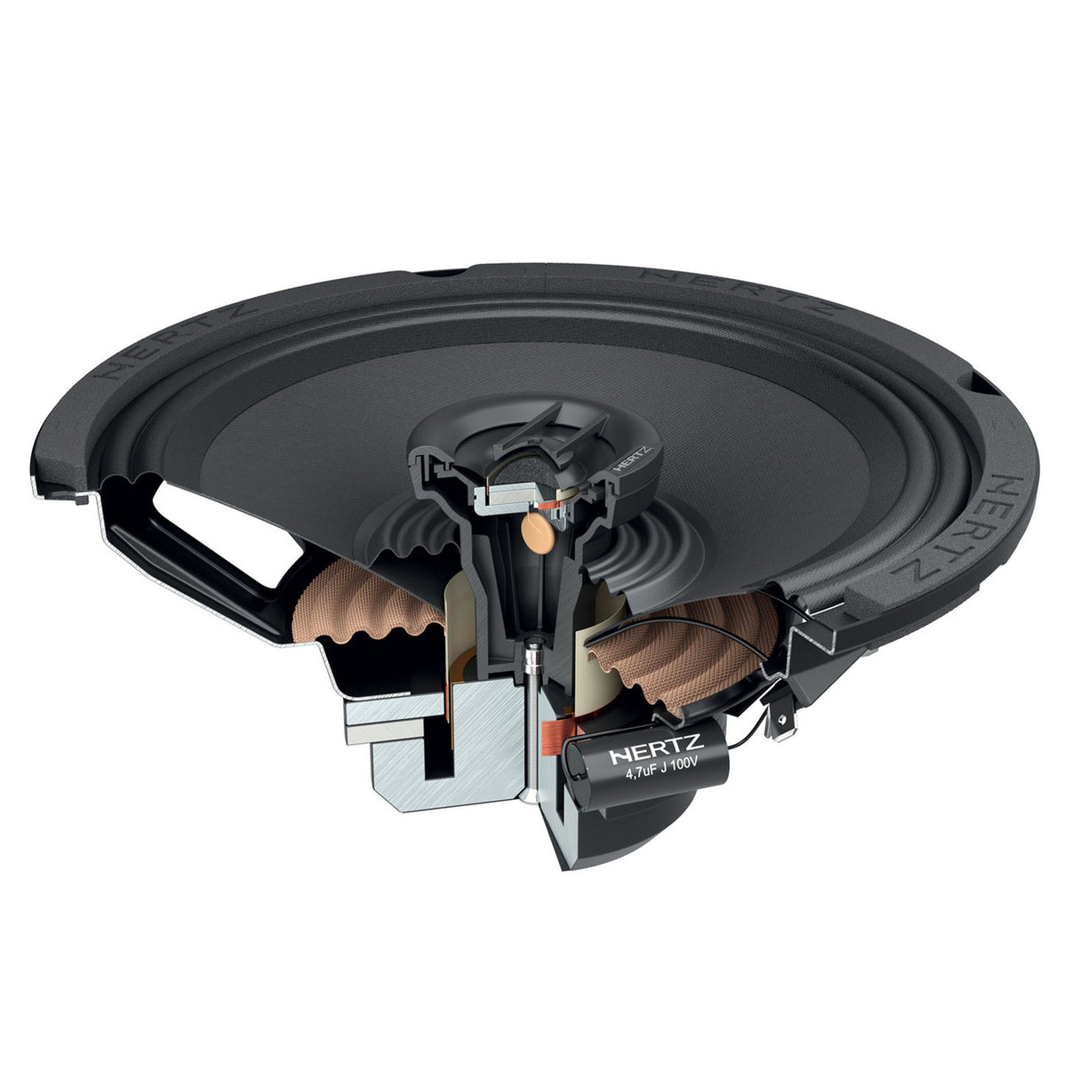 Hertz SPL Show SX 200 NEO Set 8 in. (200mm) 2-Way Coax neo magnet UV/waterproofing