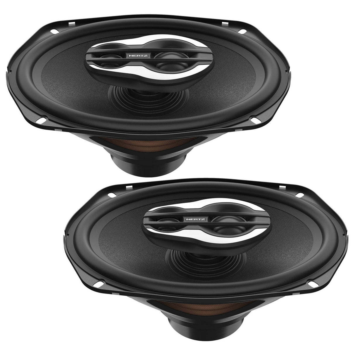 Hertz SPL Show Series SX-690-NEO 6x9" Three-Way SPL Coaxial Speakers with Neo Magnets and UV/Waterproofing
