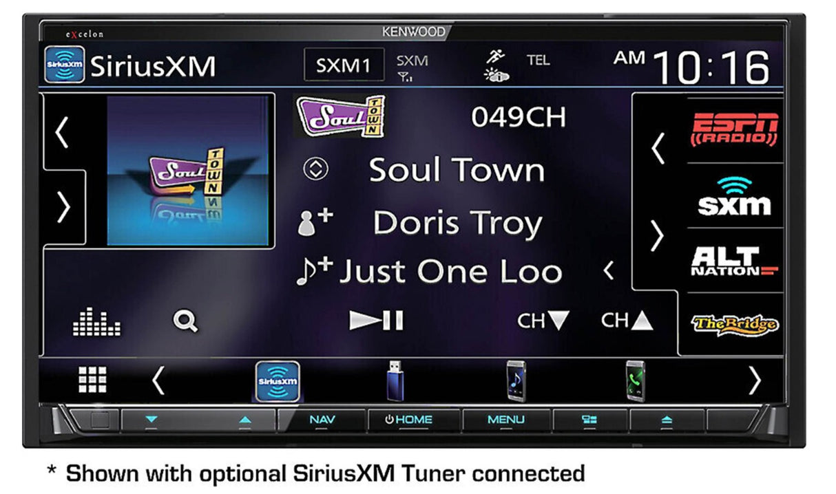 Kenwood Excelon Reference DNX997XR - CD/DVD Navigation receiver