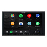 Alpine iLX-407 Shallow Chassis 7-Inch Multimedia Receiver with Apple Carplay and Android Auto